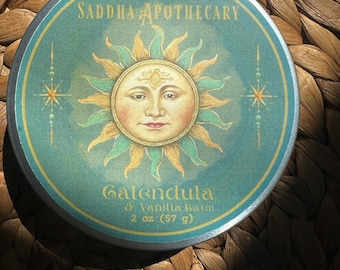 Sunny Calendula and Vanilla Lotion Balm