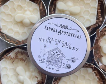 Soothing Oatmeal Milk & Honey Lotion Bar - Organic, 2 oz