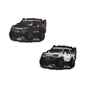 3D PVC Hook and Loop Patches – 4Runner 4th Gen Style for Toyota Enthusiasts