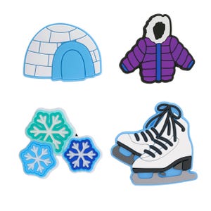 Winter Shoe Charms – Cozy and Aesthetic Accessories for Clogs, Sandals, Sneakers, Bags & Bracelets with holes