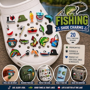 crocs fishing lures Crocs Charms Fishing