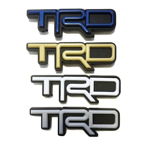 Emblema de insignia de parrilla para entusiastas de los juguetes, compatible con Tacoma, 4Runner, Tundra, Sequoia, Rav4, Highlander y Lexus