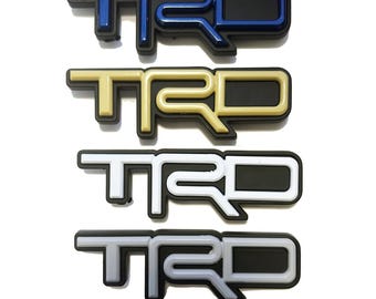 Emblema de insignia de parrilla para entusiastas de los juguetes, compatible con Tacoma, 4Runner, Tundra, Sequoia, Rav4, Highlander y Lexus