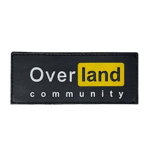 3D PVC Hook and Loop Patches – Overland Community