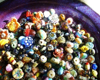 Lampwork beads/SRA lampwork/beads/artisan lampwork//jewelry supplies/handmade supplies