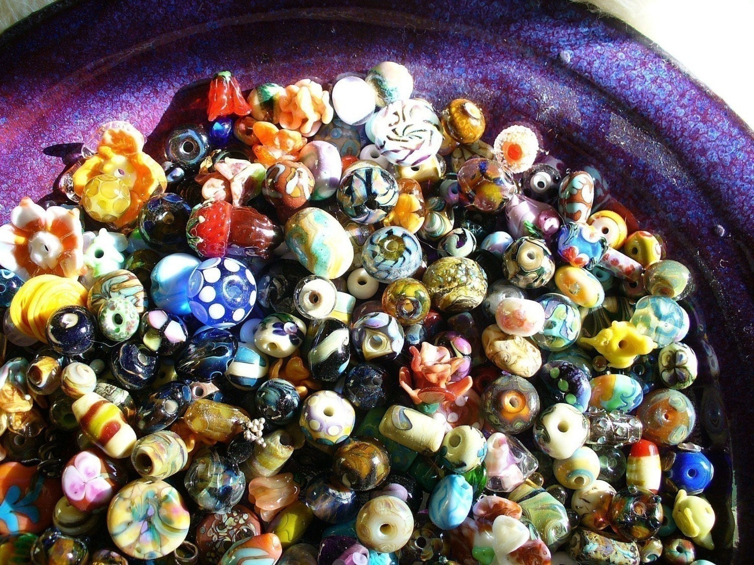 Lampwork beads/SRA lampwork/beads/artisan lampwork//jewelry supplies/…