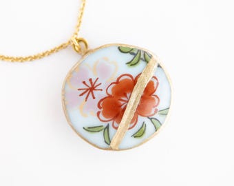 Kintsugi-ketting - Jubileumcadeau voor echtgenote, inspirerende ketting voor vrouw, aanmoedigingscadeau voor kankeroverlevende