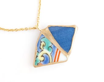 Kintsugi Yobitsugi-ketting - Jubileumcadeau voor echtgenote, inspirerende ketting voor vrouw, aanmoedigingscadeau voor kankeroverlevende