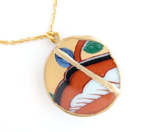 Kintsugi-ketting - Jubileumcadeau voor echtgenote, inspirerende ketting voor vrouw, aanmoedigingscadeau voor kankeroverlevende