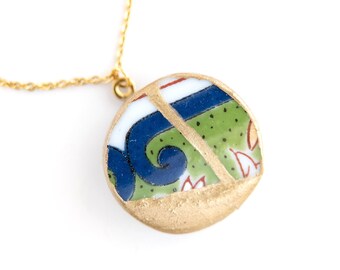 Kintsugi-ketting - Jubileumcadeau voor echtgenote, inspirerende ketting voor vrouw, aanmoedigingscadeau voor kankeroverlevende