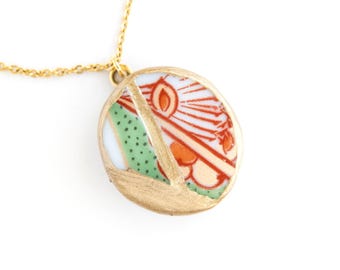 Kintsugi-ketting - Jubileumcadeau voor echtgenote, inspirerende ketting voor vrouw, aanmoedigingscadeau voor kankeroverlevende