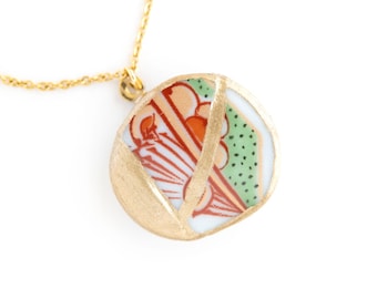 Kintsugi-ketting - Jubileumcadeau voor echtgenote, inspirerende ketting voor vrouw, aanmoedigingscadeau voor kankeroverlevende
