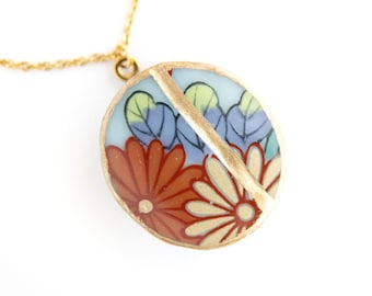 Kintsugi-ketting - Jubileumcadeau voor echtgenote, inspirerende ketting voor vrouw, aanmoedigingscadeau voor kankeroverlevende