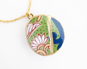 Kintsugi-ketting - Jubileumcadeau voor echtgenote, inspirerende ketting voor vrouw, aanmoedigingscadeau voor kankeroverlevende