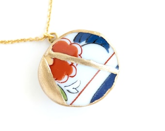 Kintsugi-ketting - Jubileumcadeau voor echtgenote, inspirerende ketting voor vrouw, aanmoedigingscadeau voor kankeroverlevende