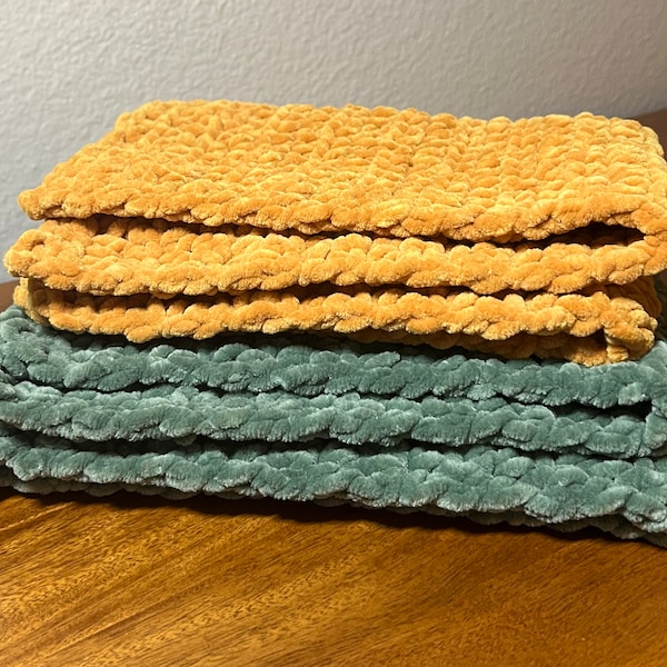 Crocheted Baby Blankets/Changing or Lying Mats