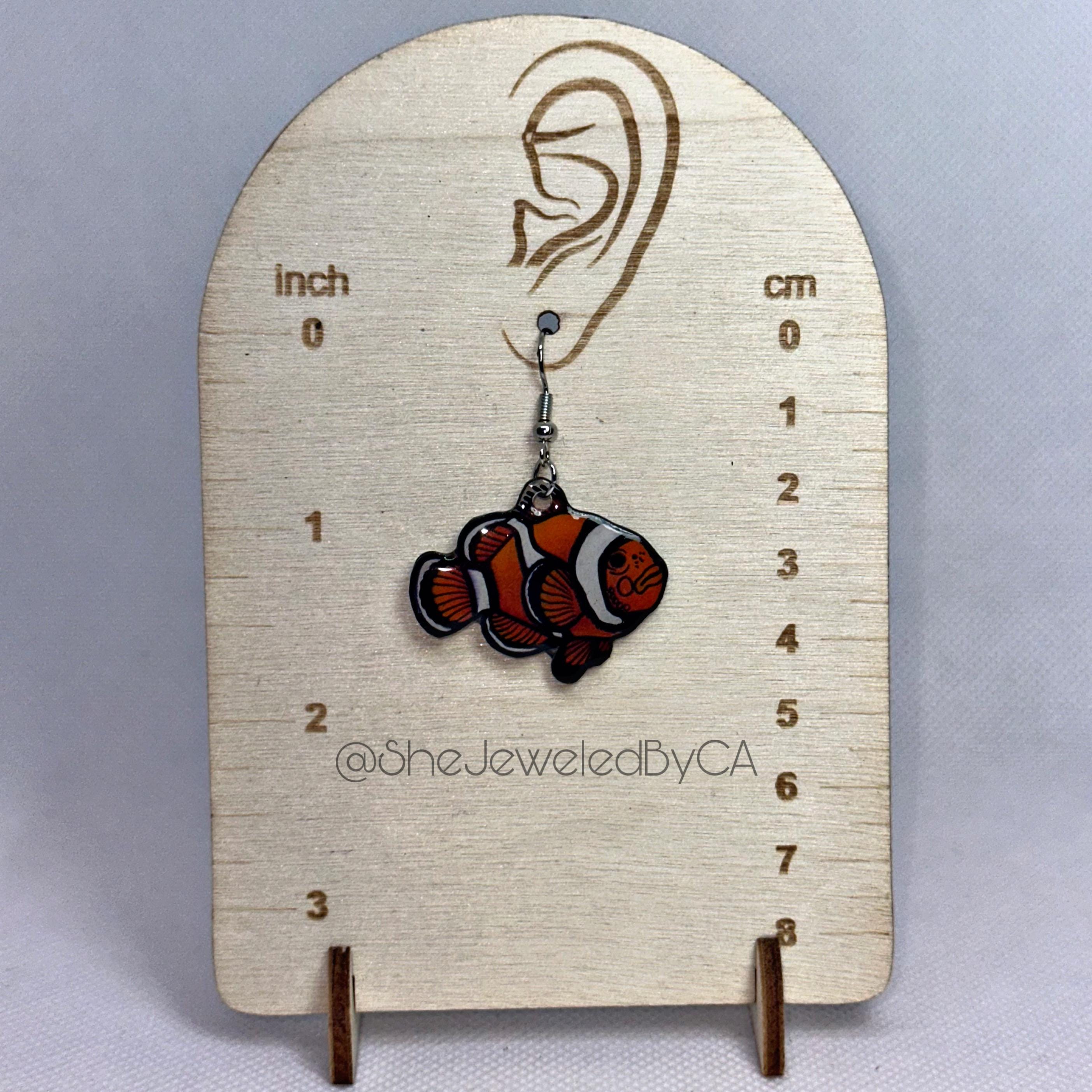 Creatieve Aquarium Acryl Dangle Drop Nieuwigheid Rare Oorbellen Voor Vrouwen Meisje Leuke Zeewier Goudvis Oorbellen Grappige Sieraden Gift
