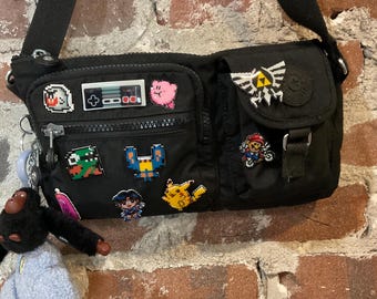 Galaga Commander Pin // Galaga Pin // Galagan Commander // Galaga // Retro lapel pin // resin coated shrink plastic similar to enamel pin