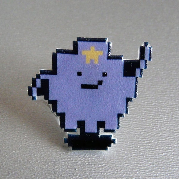 adventure time lumpy space princess pin // Nintendo Hat Pin // Tie Tack // lapel pin // resin coated shrink plastic similar to enamel pin