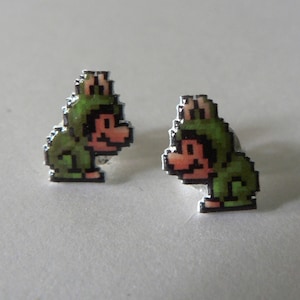 crambone - super mario 3 earrings