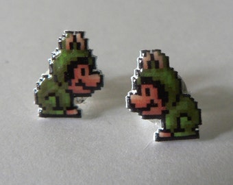 crambone - super mario 3 earrings