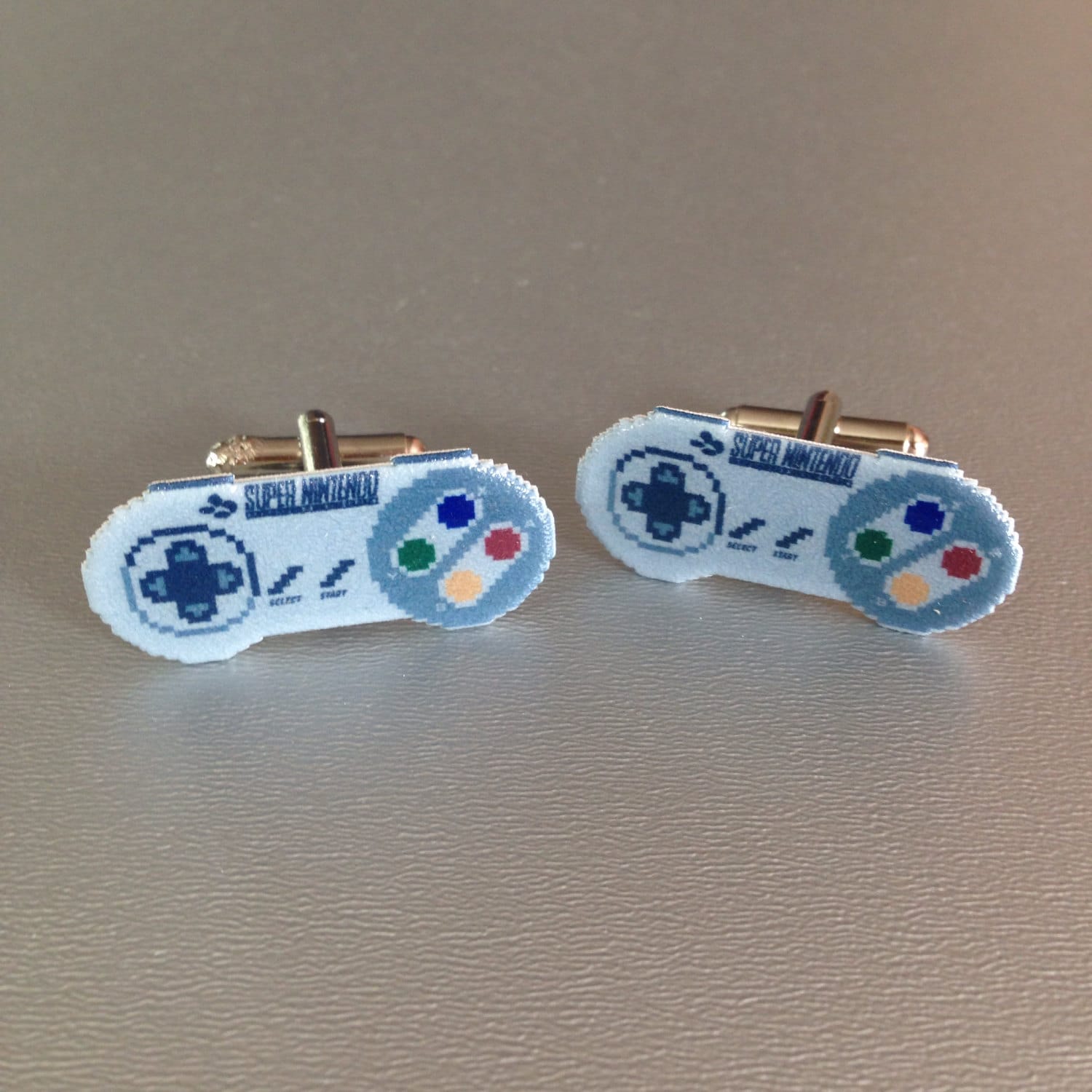 Super Nes Controller Cufflinks // Video Game Cufflinks // Geek Etsy