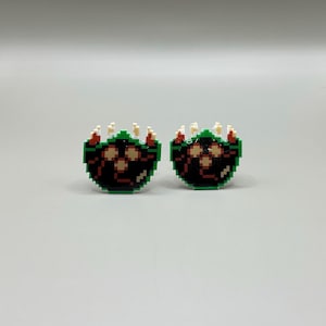 Metroid Cufflinks // CSentient SR388 Soul Suckers // Metroid Game Cufflinks // Video Game Cufflinks // Gamer Wedding Cufflinks
