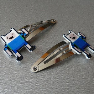 dude, what the bjork adventure time finn the human bobbypins/barrettes image 1