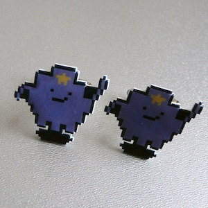Adventure Time Lumpy Space Princess Cufflinks // Video Game Cufflinks // Geek Wedding Cufflinks // Adventure Time Cuff Links