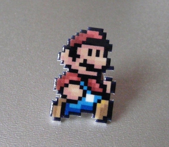 Super Mario 3 Pin // Nintendo Hat Pin 