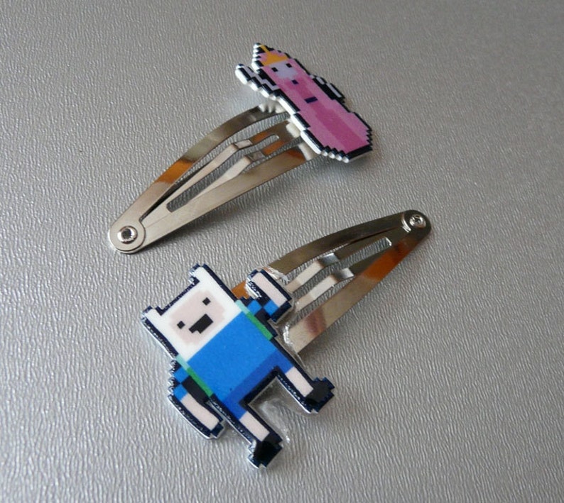 dude, what the bjork adventure time finn the human bobbypins/barrettes image 4