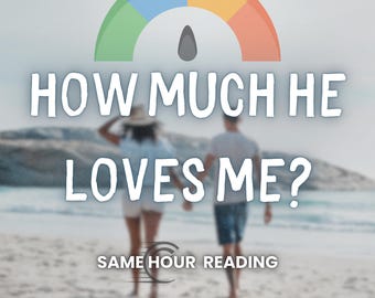 How Much He Loves Me?, Love Reading, What Percentage Does He Loves Me?, Fast Delivery, Same Hour
