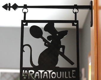 La Ratatouille Hanging Sign – French Bistro-Inspired Kitchen Decor