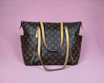 Vintage LV volledig monogram canvas MM draagtas