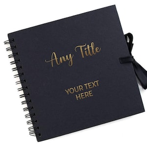 Album di ritagli personalizzato / Album di ritagli personalizzato / Album di ritagli a spirale / Regali di Natale / Libro dei ricordi / Libro degli ospiti per matrimoni / Regalo di compleanno