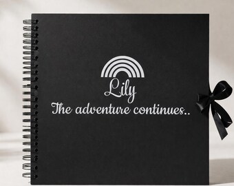 Personalised Scrap Book | Custom Craftbook | Spiral-bound Scrapbook | Christmas Gifts | Memory Book | Wedding Guest Book | Birthday Gift