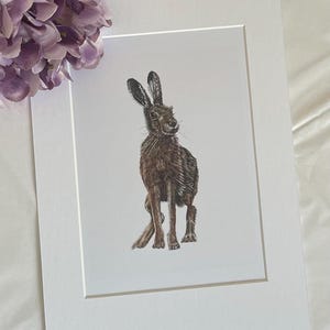 A5 Hare Print