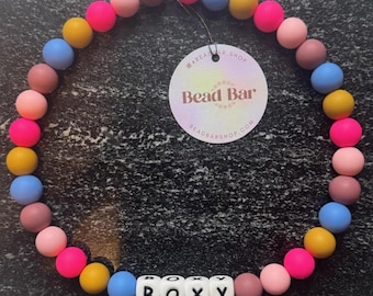Personalisierte Signatur Perlen Hundehalsband