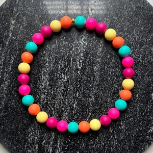 Sunset Fiesta, Perlenhalsband für Hunde