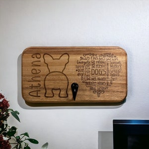 Dog Leash Holder | Man‘s Best Friend | Leash Holder | Dog Accessories | Dog Mom | Dog Dad | Puppy | Leashes | I love my dogs | Pet Plaque