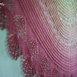 It Calls Me Crocheted Shawl in PDF File