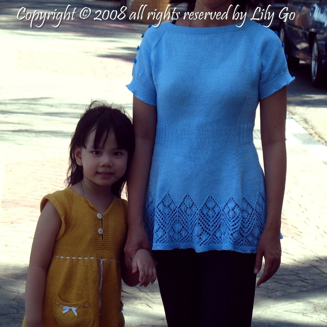 Falling Leaves Top Pattern in PDF File - Etsy Denmark