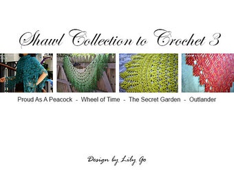 e-book : Collection de châles à crocheter