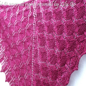 Metropolitan Knitting Shawl in PDF File