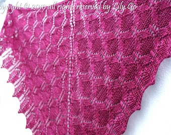 Metropolitan Knitting Shawl in PDF File