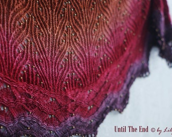 Until The End Knitting Shawl Pattern