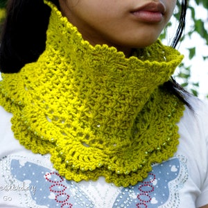 Road to Yesterday Crocheted Cowl in PDF File