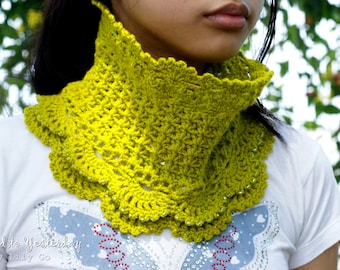 Road to Yesterday Crocheted Cowl in PDF File