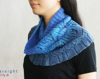 Starsight Cowl Knitting Pattern in PDF