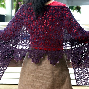 Laura Crocheted Shawl in PDF File